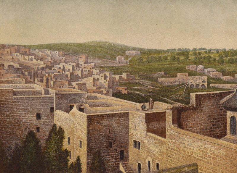 Lugares mencionados na Bíblia: Belém (chromolitho) de English School