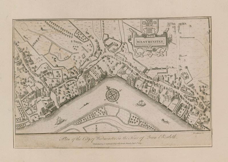Plano da cidade de Westminster de English School
