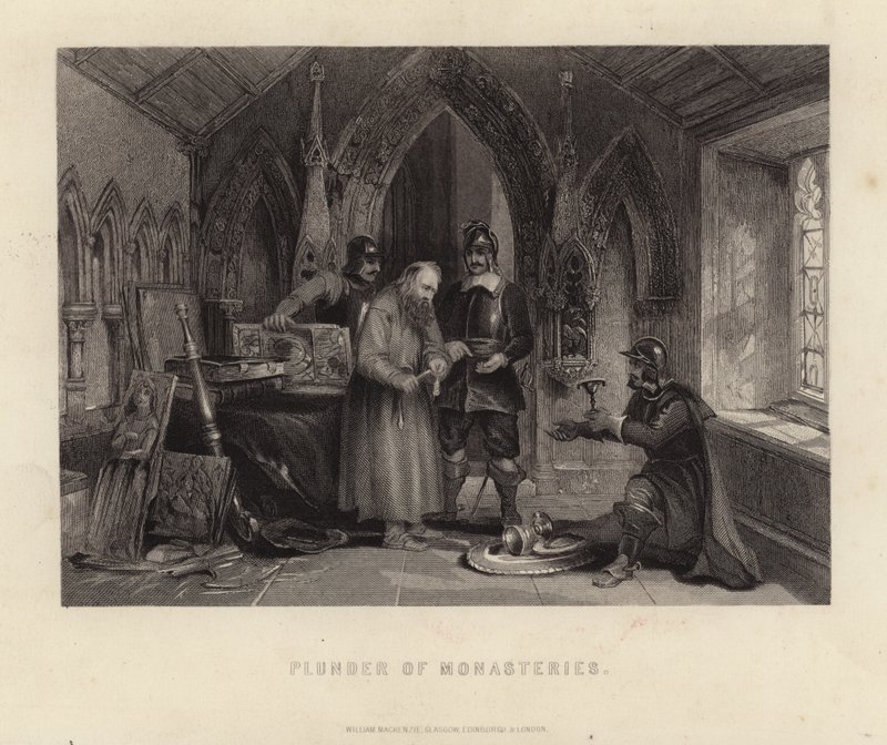 Pilhagem de mosteiros de English School