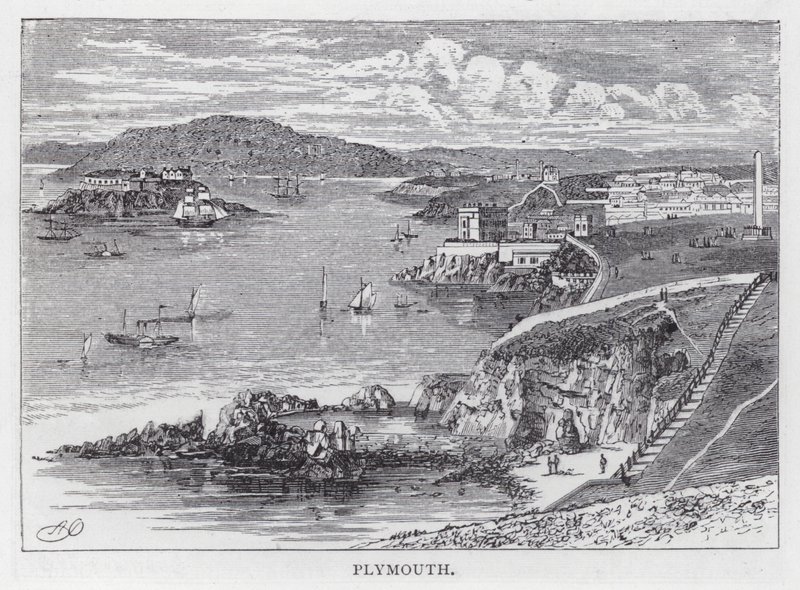 Plymouth (gravura) de English School