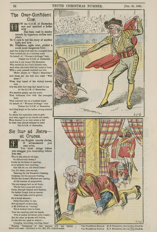Caricaturas políticas de English School