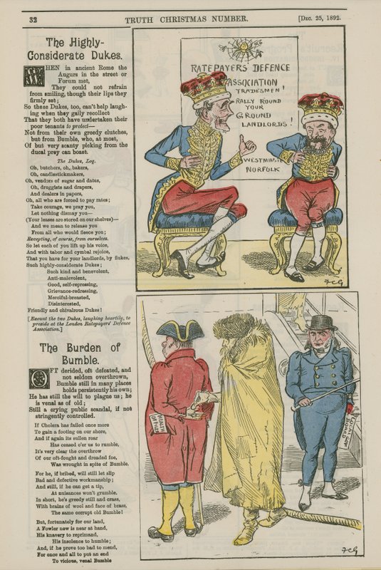 Caricaturas políticas de English School
