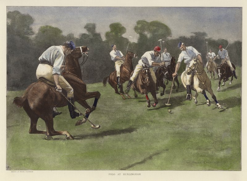 Polo em Hurlingham de English School