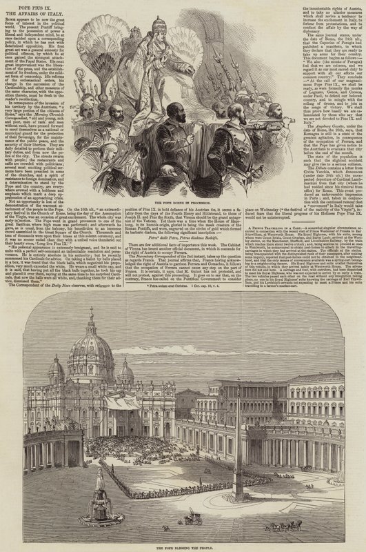 Papa Pio IX (gravura) de English School