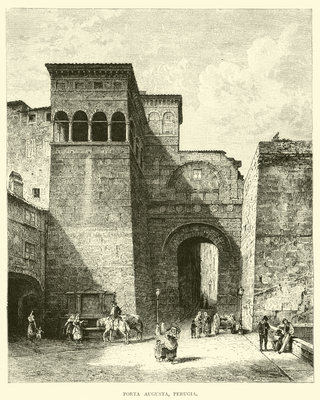 Porta Augusta, Perugia de English School