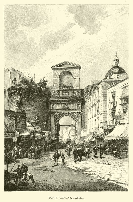 Porta Capuana, Nápoles de English School