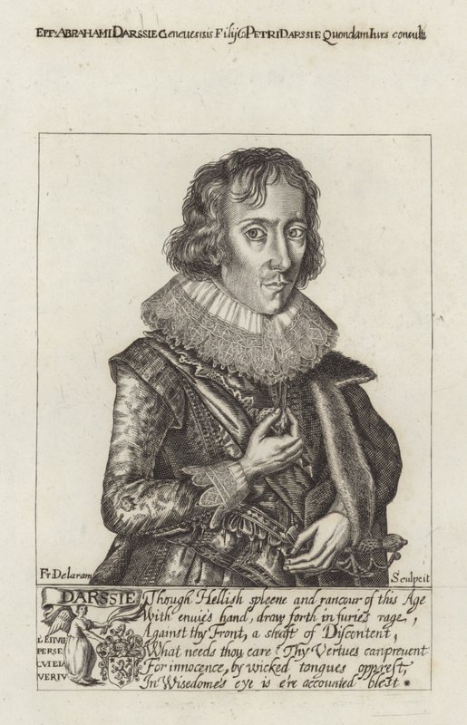 Retrato de Abraham Darssie de English School