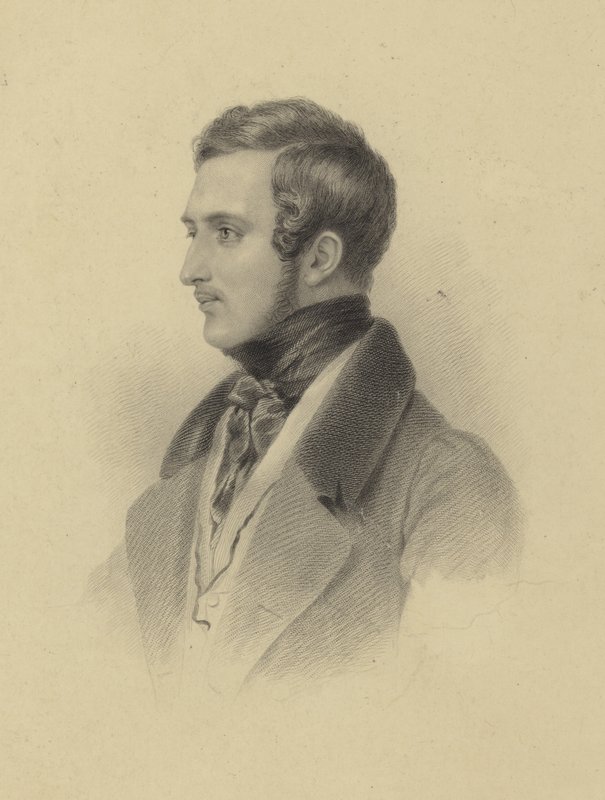 Retrato de Albert, o príncipe consorte de English School