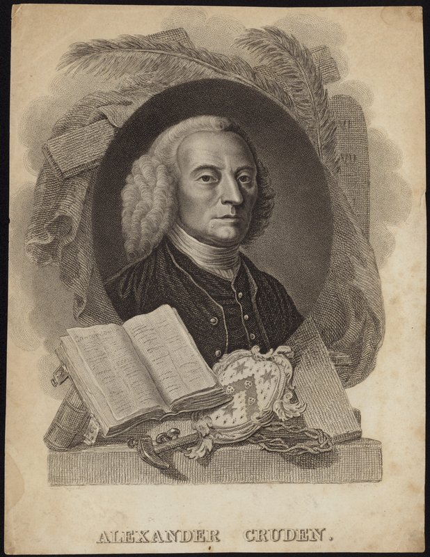 Retrato de Alexander Cruden de English School