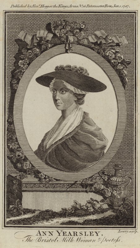Retrato de Ann Yearsley de English School