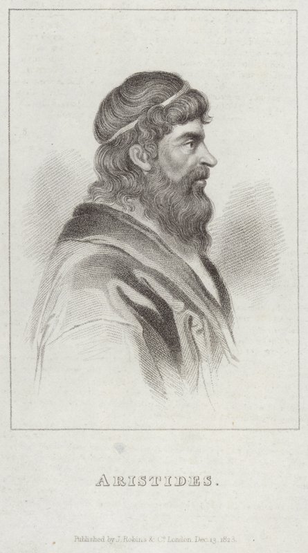 Retrato de Aristides de English School