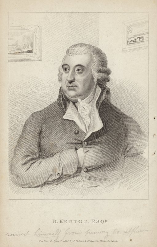 Retrato de Benjamin Kenton de English School