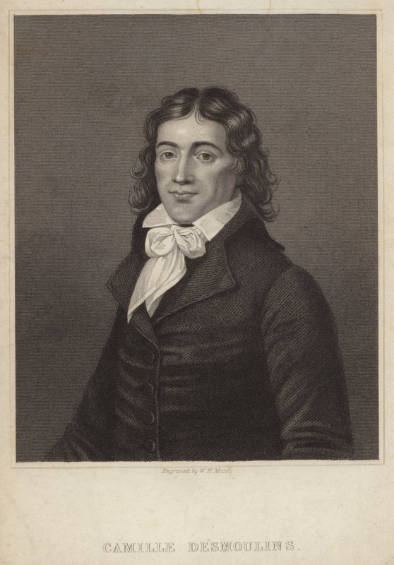 Retrato de Camille Desmoulins de English School