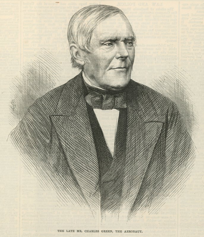 Retrato de charles green de English School