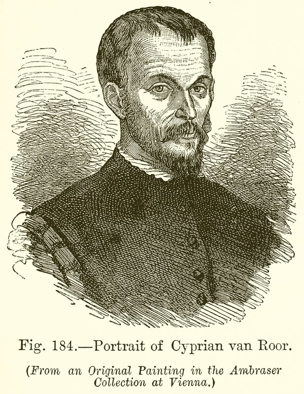 Retrato de Cyprian Van Roor de English School