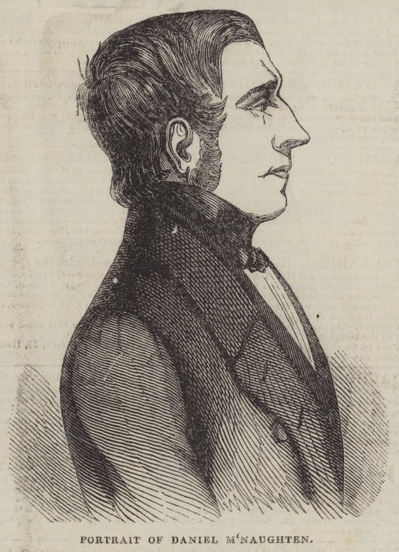 Retrato de Daniel M "Naughten de English School