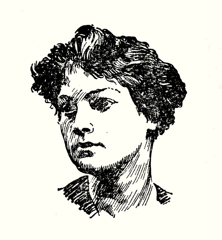 Retrato de Dorothy Parker (litografia) de English School