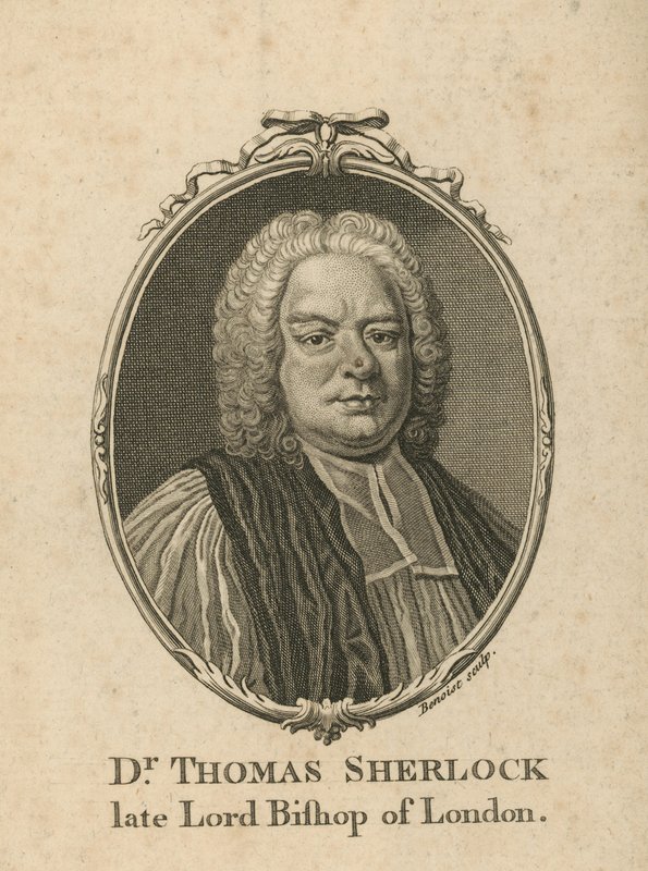 Retrato do Dr. Thomas Sherlock de English School