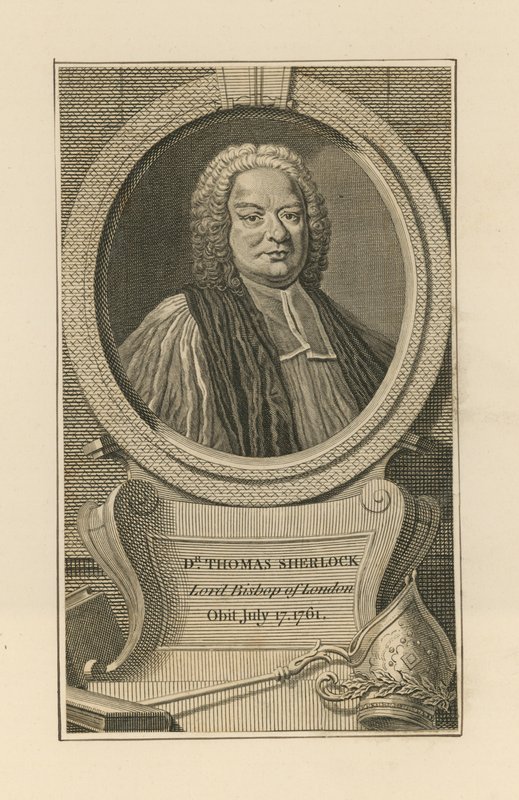 Retrato do Dr. Thomas Sherlock, de English School