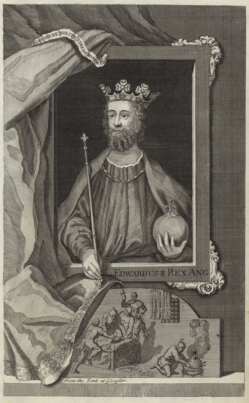 Retrato de Eduardo II da Inglaterra de English School