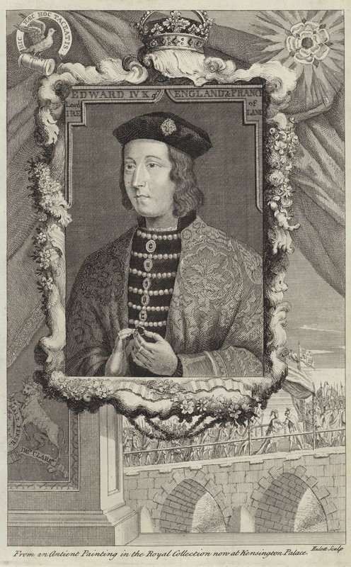 Retrato de Edward IV da Inglaterra de English School
