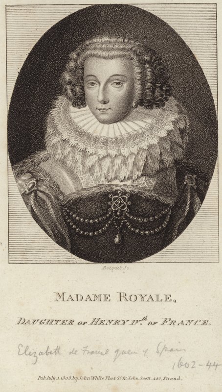 Retrato de Elisabeth da França de English School
