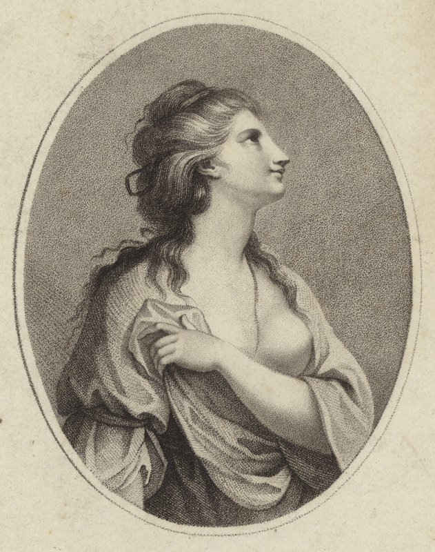 Retrato de Elizabeth Hartley de English School