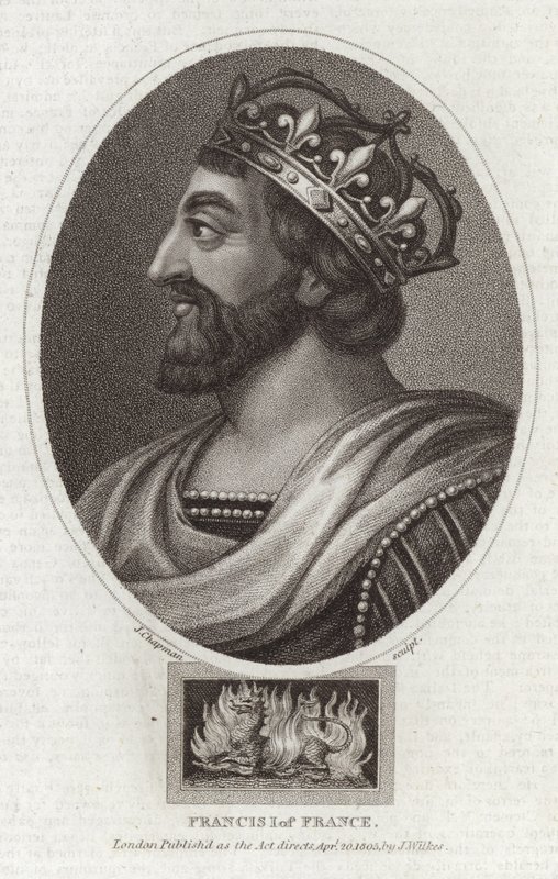 Retrato de Francisco I da França de English School