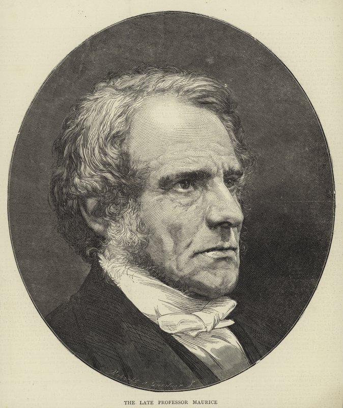 Retrato de Frederick Denison Maurice de English School