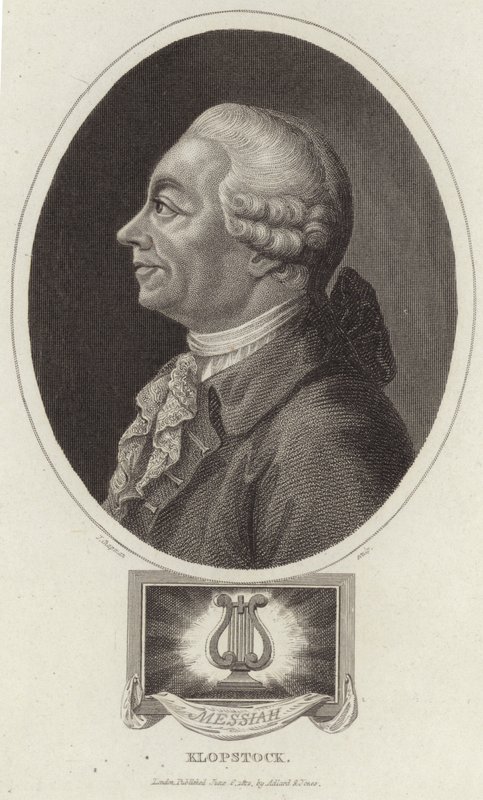 Retrato de Friedrich Gottlieb Klopstock de English School