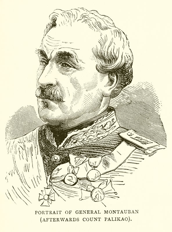Retrato do general Montauban de English School