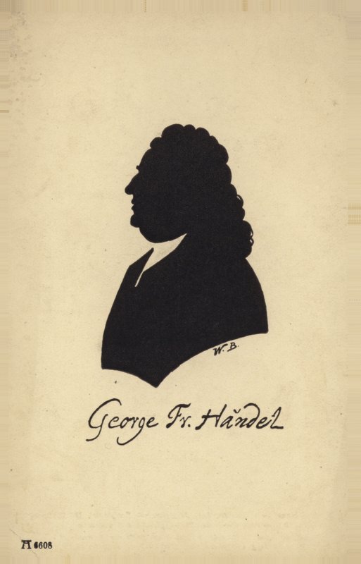 Retrato de George Friedrich Handel de English School