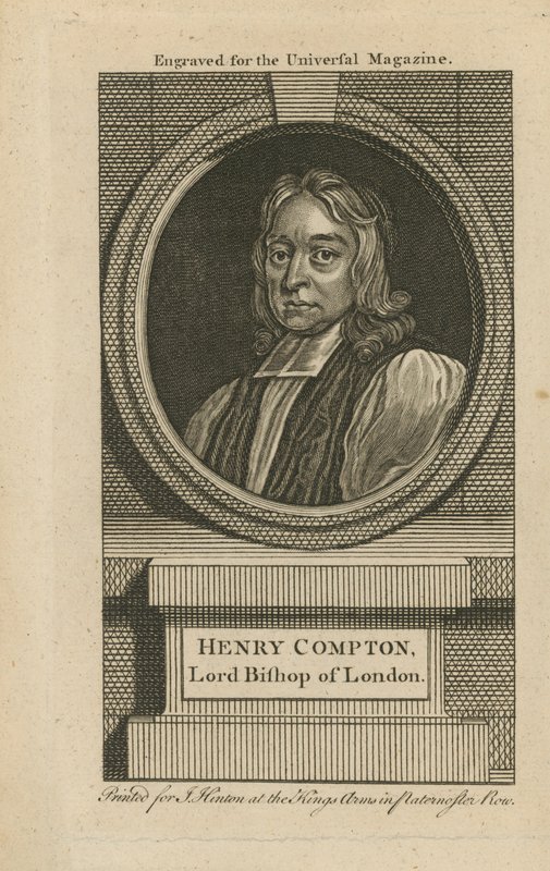 Retrato de Henry Compton de English School