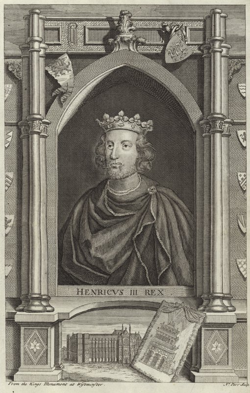Retrato de Henrique III da Inglaterra de English School