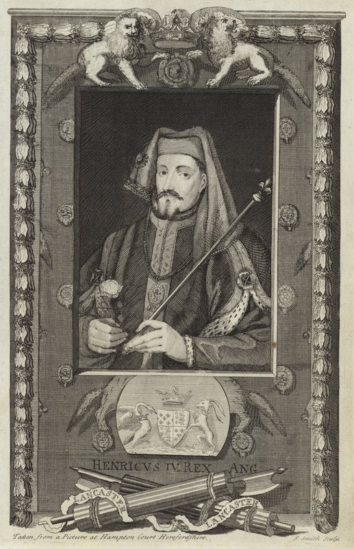 Retrato de Henrique IV da Inglaterra de English School