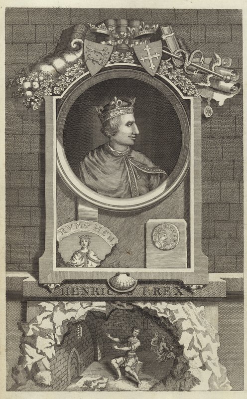 Retrato de Henrique I da Inglaterra de English School
