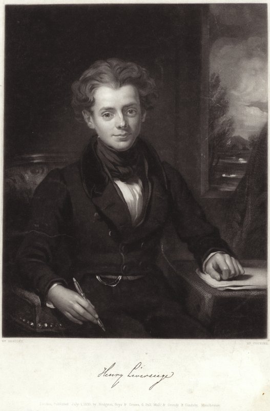 Retrato de Henry Liverseege de English School