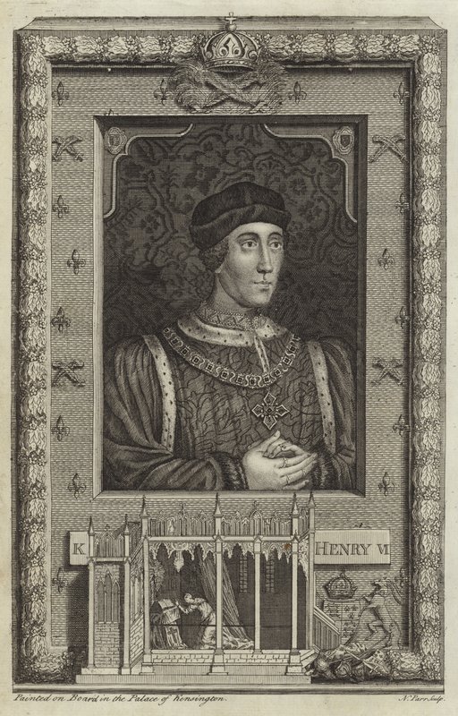 Retrato de Henrique VI da Inglaterra de English School