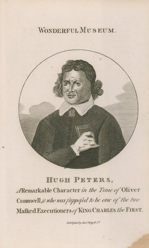 Retrato de hugh peters de English School