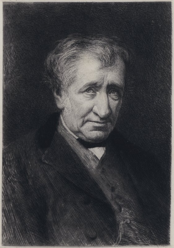 Retrato de James Nasmyth, engenheiro de English School