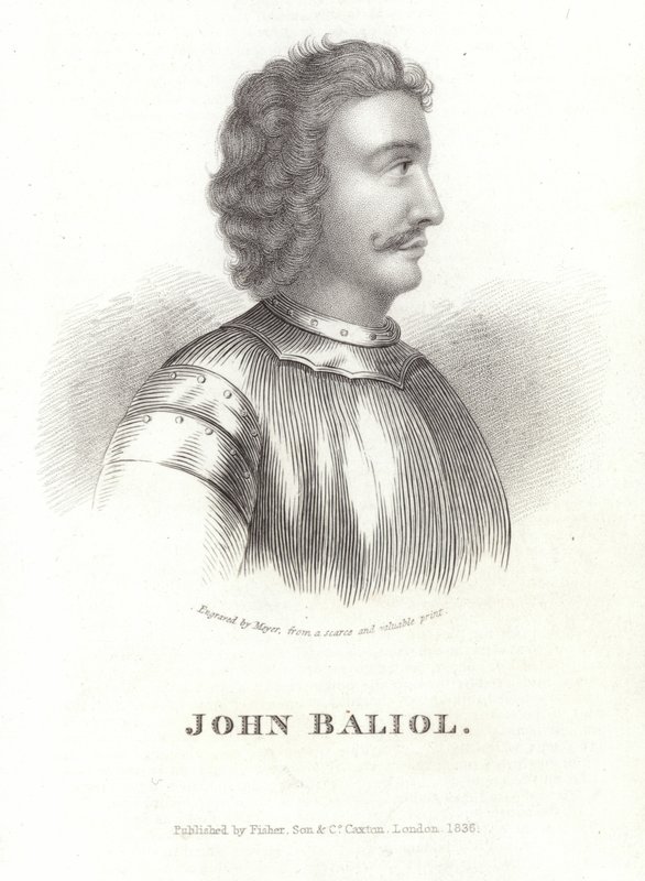 Retrato de John Balliol de English School