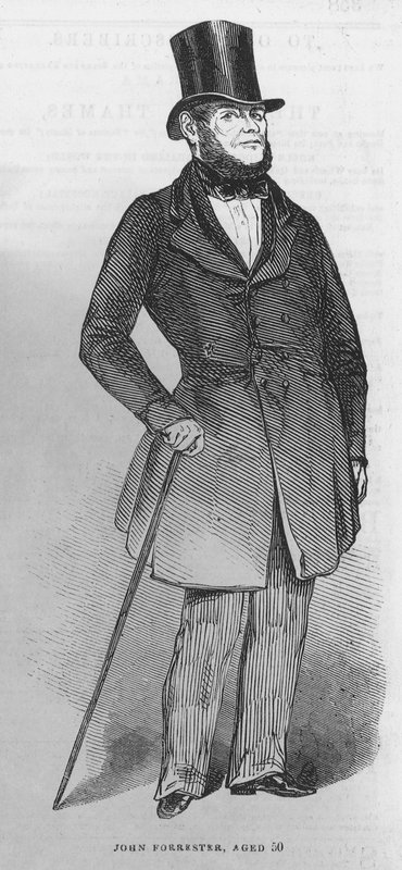 Retrato de John Forrester de English School
