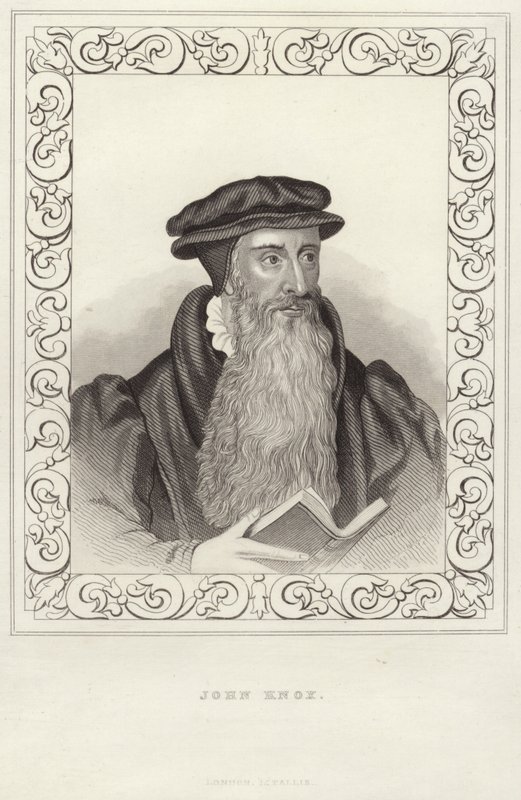 Retrato de john knox de English School