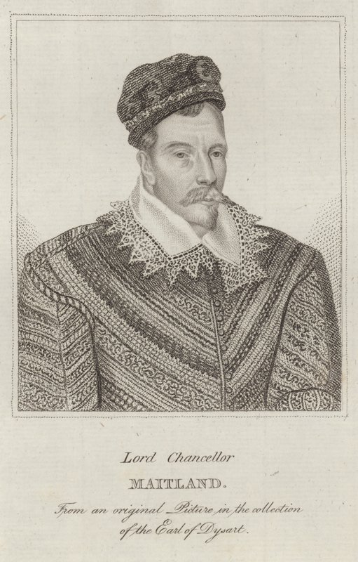 Retrato de John Maitland de English School