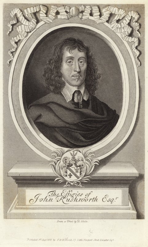 Retrato de John Rushworth de English School