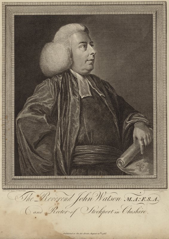 Retrato de John Watson de English School