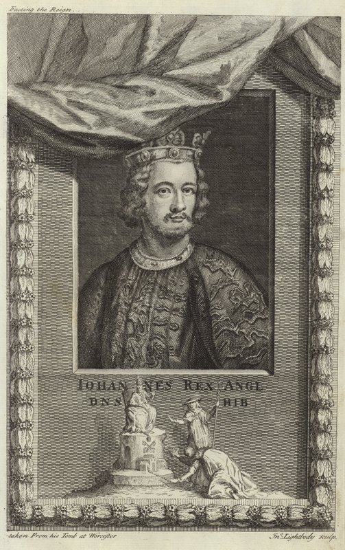 Retrato de john da inglaterra de English School