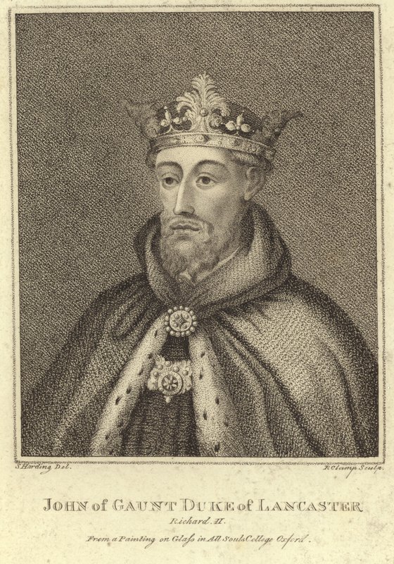 Retrato de John de Gaunt, Duque de Lancaster de English School