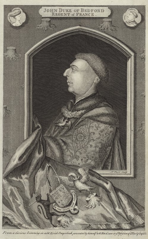 Retrato de John de Lancaster, Duque de Bedford de English School