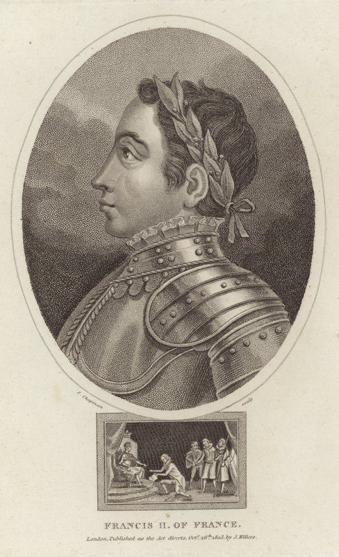 Retrato, de, rei, francis ii, de, frança de English School